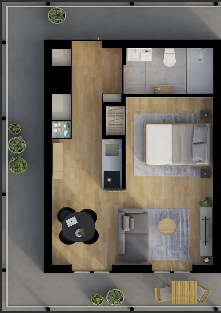 T0 floor plan