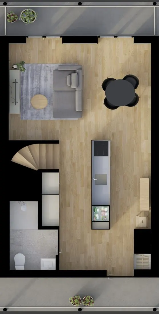 T2 layout B level 1